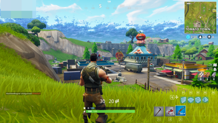 xbox one controls for fortnite on mac dont match